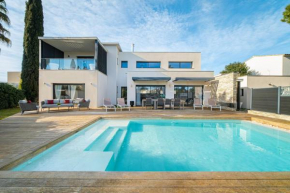 Villa Azurea - Aux portes de Montpellier - 10 personnes